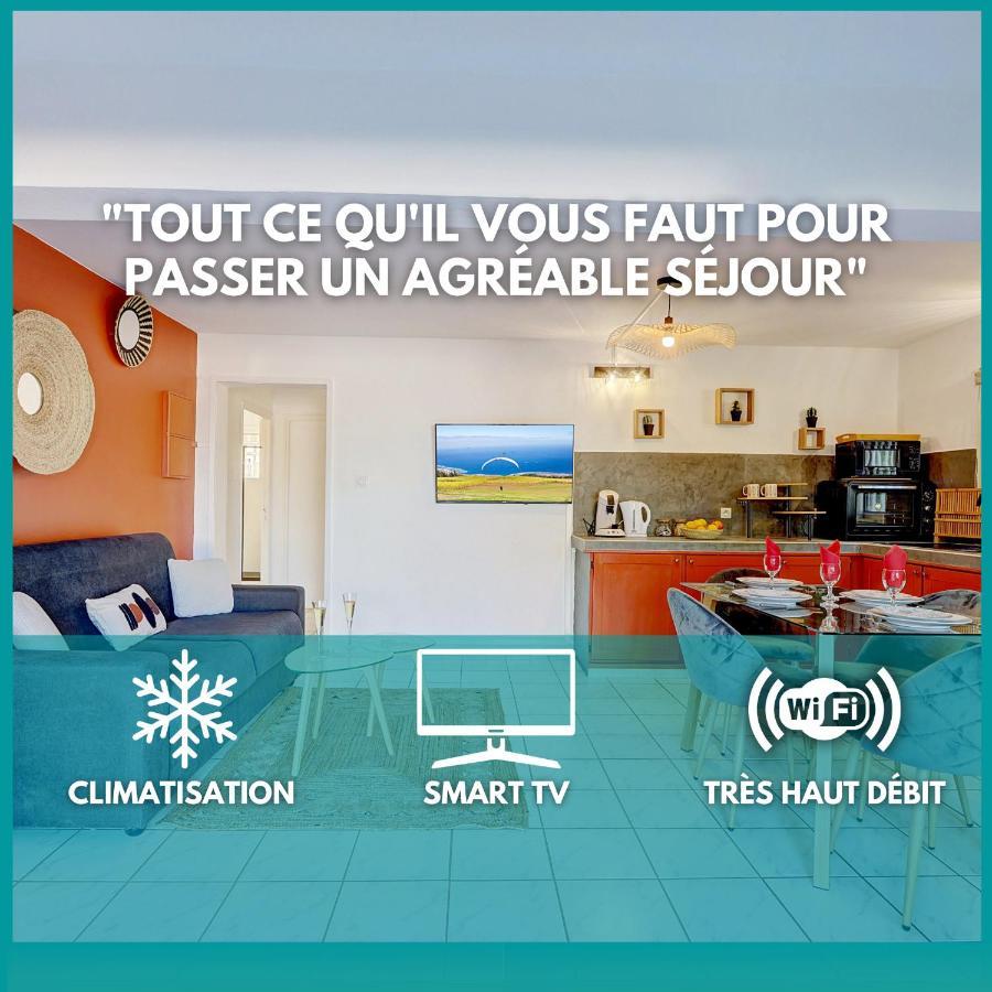 Bec Rose - Clim - Wi-Fi - Jardin Saint-Leu Exterior foto